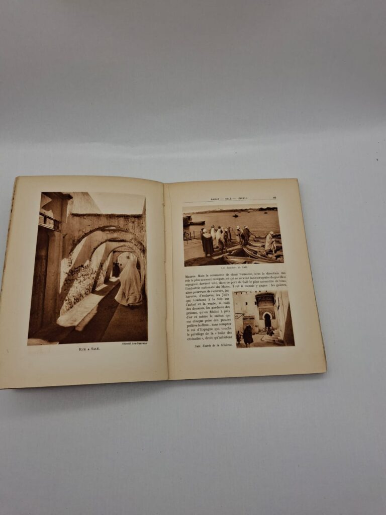 Ce livre décrit le Maroc à travers un regard artistique et poétique. Il met en valeur les paysages, les villes et les scènes de vie quotidienne. L’auteure évoque les traditions, les habitants et l’ambiance du pays. L’ouvrage propose une vision esthétique et parfois idéalisée du Maroc de l’époque.