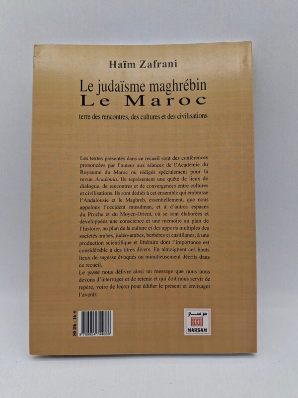 Ce livre présente l’histoire des communautés juives du Maroc et du Maghreb. Il met en lumière leurs traditions religieuses, culturelles et linguistiques. L’auteur montre les relations et échanges entre juifs et musulmans à travers les siècles. Il souligne le rôle du Maroc comme espace de coexistence et de diversité culturelle.