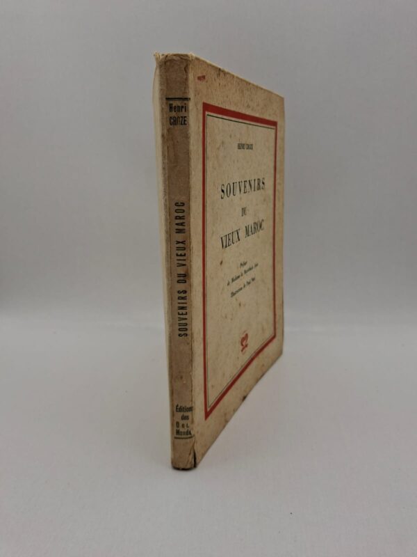 Cet ouvrage rassemble les souvenirs et observations d’Henri Croze sur le Maroc traditionnel d’autrefois. À travers récits, descriptions et illustrations, l’auteur évoque les paysages, les coutumes et la vie quotidienne du vieux Maroc. Le livre constitue un témoignage précieux sur une société en mutation au milieu du XXe siècle. Les illustrations de Paul Neri enrichissent cette immersion historique et culturelle.