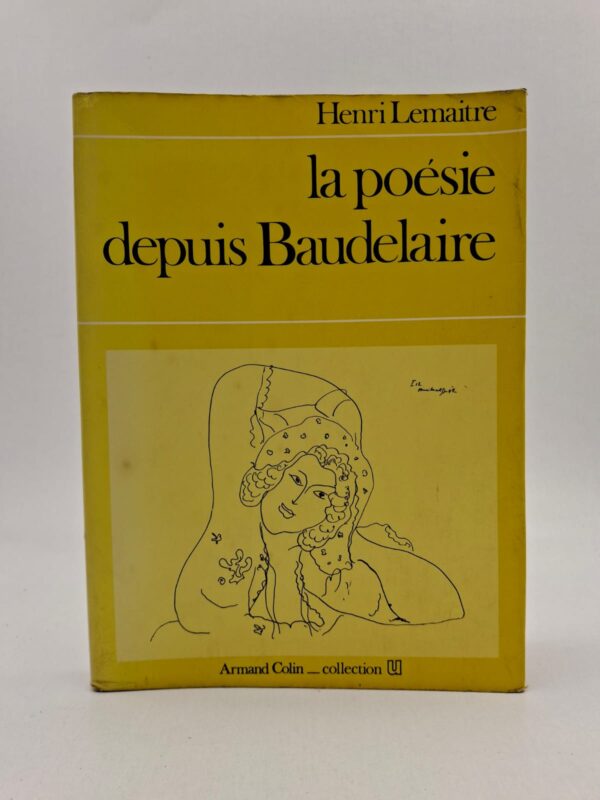 Henri Lemaitre propose une analyse approfondie des courants poétiques qui ont succédé aux Fleurs du Mal, explorant comment Baudelaire a ouvert la voie à la modernité. L'auteur examine les apports du symbolisme, du surréalisme et des expériences formelles du XXe siècle, tout en soulignant la permanence d'une quête spirituelle et métaphysique. À travers l'étude de figures majeures comme Rimbaud, Mallarmé ou Apollinaire, le livre démontre la diversité et la vitalité de la création poétique contemporaine. Publié dans la prestigieuse "Collection U" chez Armand Colin, cet essai reste un outil de référence pour saisir les enjeux esthétiques de la poésie actuelle.
