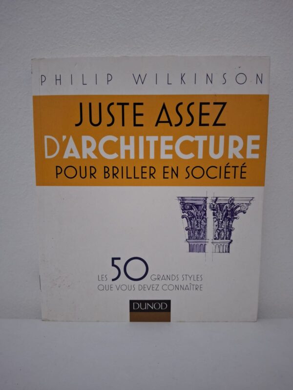 Ce livre de Philip Wilkinson est un guide pédagogique et ludique conçu pour rendre l'histoire de l'architecture accessible à tous. Sous-titré "Les 50 grands styles que vous devez connaître", l'ouvrage parcourt les époques et les courants majeurs, de l'Antiquité classique au Postmodernisme, en passant par le Gothique, la Renaissance ou le Bauhaus. Chaque chapitre présente un style clé de manière synthétique, en mettant en avant ses caractéristiques visuelles, ses édifices emblématiques et les architectes qui l'ont défini. L'objectif est de donner au lecteur les clés de lecture nécessaires pour identifier les différents styles architecturaux dans son environnement urbain et pouvoir en discuter avec aisance. Alliant rigueur historique et ton décontracté, c'est l'outil idéal pour enrichir sa culture générale et porter un regard neuf sur les bâtiments qui nous entourent.