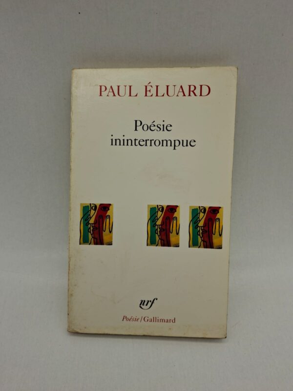 Publié initialement en 1946, Poésie ininterrompue est l'un des sommets de l'œuvre tardive de Paul Éluard. Ce recueil se distingue par un long poème liminaire éponyme qui célèbre l'amour comme une force continue, capable de lier l'individu au monde et à la collectivité. Éluard y explore la fusion entre le "je" poétique et le "nous" social, marquant sa transition d'un surréalisme onirique vers une poésie engagée et humaniste. Le texte chante la présence de la femme aimée, le passage du temps et l'espoir d'un futur fraternel après les traumatismes de la guerre. L'écriture d'Éluard, d'une clarté limpide et d'une grande douceur rythmique, cherche à rendre la poésie utile et accessible, affirmant que le lyrisme est un dialogue permanent avec la réalité. C’est un hymne à la vie, à la sensualité et à la solidarité humaine qui refuse le silence et l'obscurité.