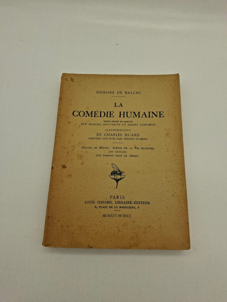 Ce volume rassemble des récits majeurs tels que Le Chef-d'œuvre inconnu, Gambara, La Recherche de l'absolu et L'Enfant maudit. Le texte a été révisé et annoté par les spécialistes Marcel Bouteron et Henri Longnon pour l'éditeur Louis Conard. L'ouvrage se distingue par les illustrations de Charles Huard, gravées sur bois par Pierre Gusman. Il s'agit d'une pièce de collection datée de 1925 (MCCCCXXV), témoignant de la pérennité de l'ambition balzacienne de peindre la société entière