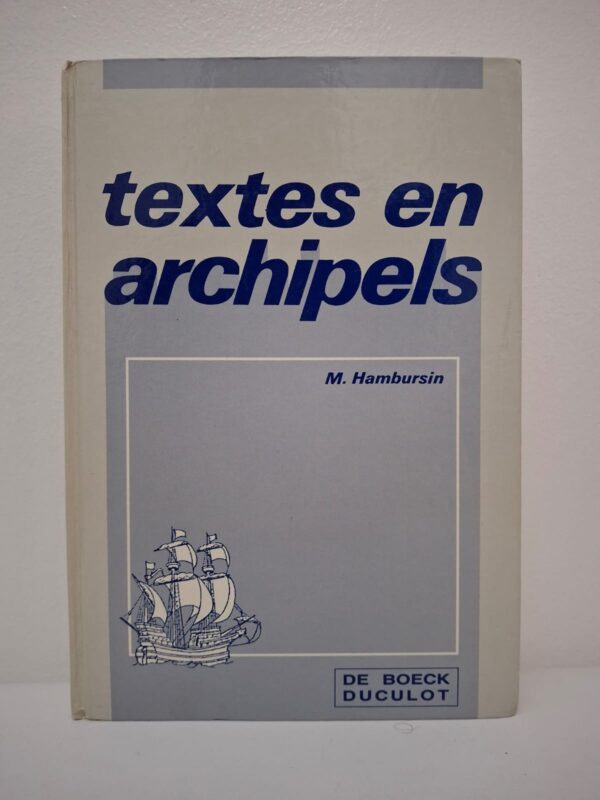 Textes en archipels-M. Hambursin