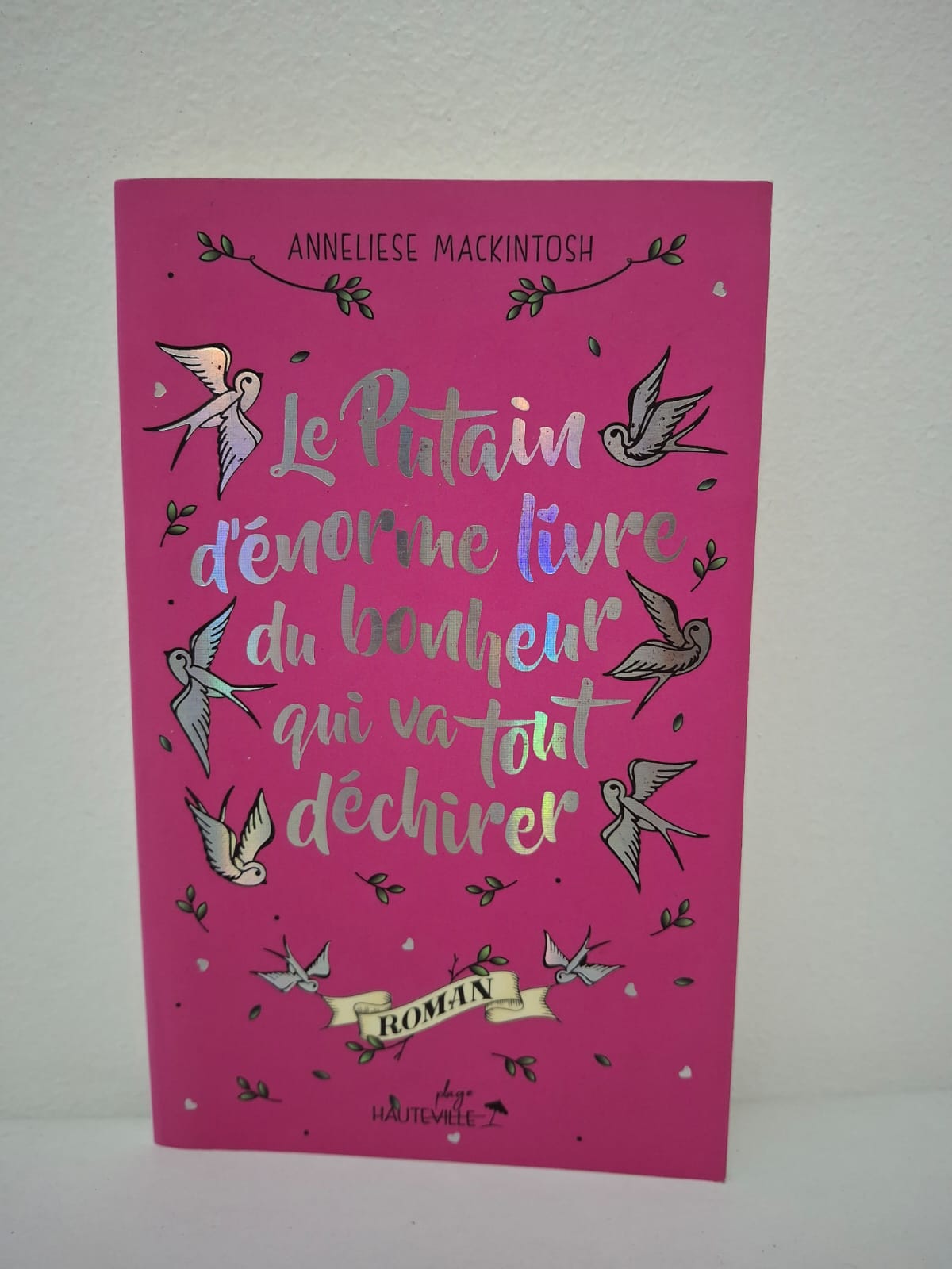 Le Putain d’énorme livre du bonheur qui va tout déchirer Anneliese Mackintosh Le Putain d’énorme livre du bonheur qui va tout déchirer est un roman drôle et touchant sur la reconstruction personnelle et le bonheur.