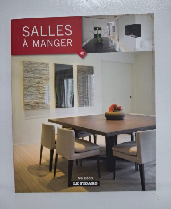Le livre propose différents styles de salles à manger modernes et conviviales. Il met en valeur le mobilier, l’éclairage et l’agencement des espaces de repas. Les photographies présentent des intérieurs sobres, lumineux et contemporains. Cet ouvrage inspire les amateurs de décoration intérieure et d’aménagement moderne.