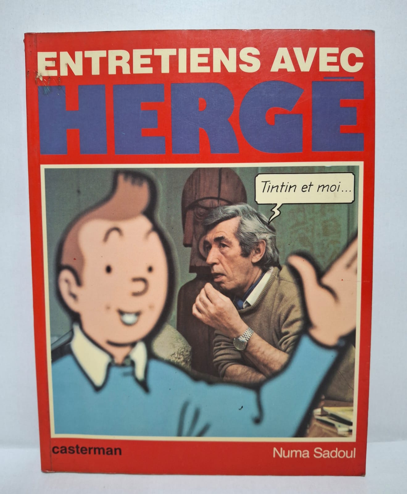 Entretiens avec Hergé Numa Sadoul Ce livre présente les confidences et les réflexions artistiques d’Hergé sur son œuvre et sa carrière.
