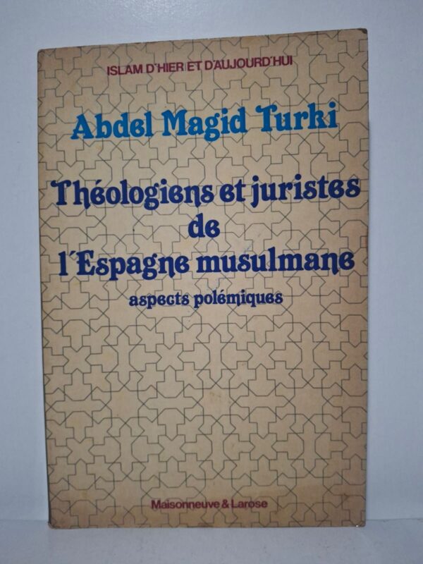 Abdel Magid Turki présente les grands théologiens et juristes d’Al-Andalus. L’auteur analyse les débats religieux et les controverses intellectuelles de l’époque. Le livre montre l’importance du droit musulman et de la théologie dans la société andalouse. Cet ouvrage aide à comprendre la richesse culturelle et intellectuelle de l’Espagne musulmane.
