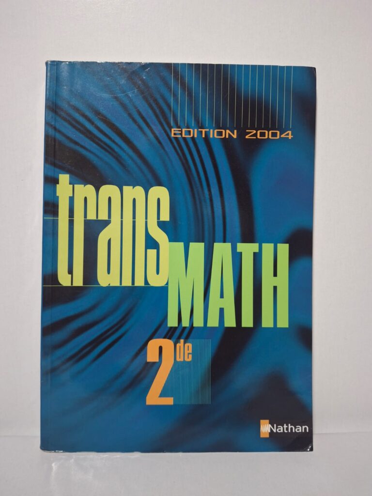 Transmath 2de-André Antibi, Raymond Barra, Jean-Denis Piccini