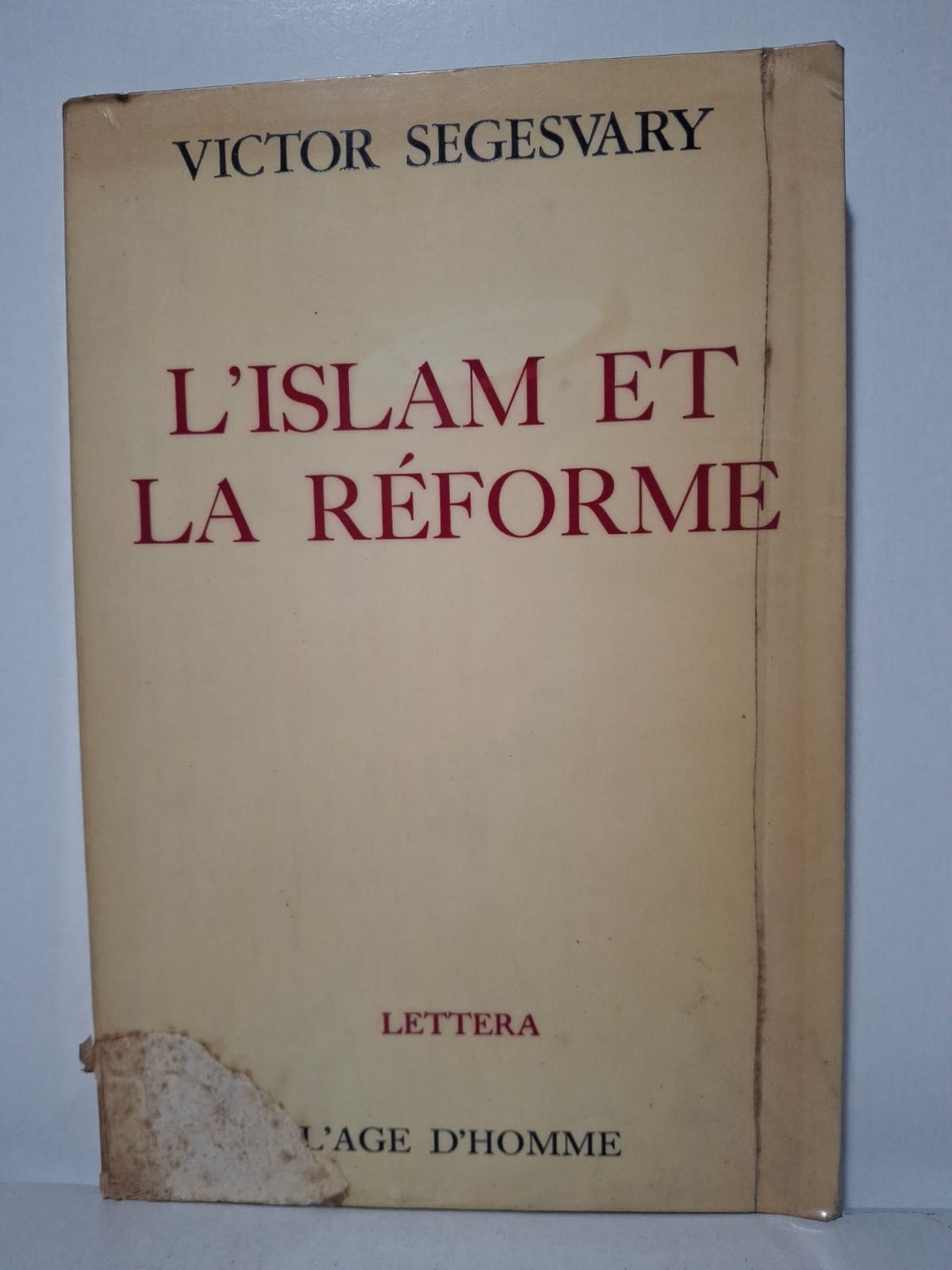 L’Islam et la Réforme Victor Segesvary Dans cet ouvrage, Victor Segesvary analyse les défis politiques, religieux et culturels de l’islam contemporain. Il réfléchit aux mouvements de réforme et à leur rapport avec la modernité occidentale. L’auteur examine les tensions entre tradition religieuse et évolution sociale. Le livre propose une réflexion sur l’avenir de l’islam dans un monde en transformation.