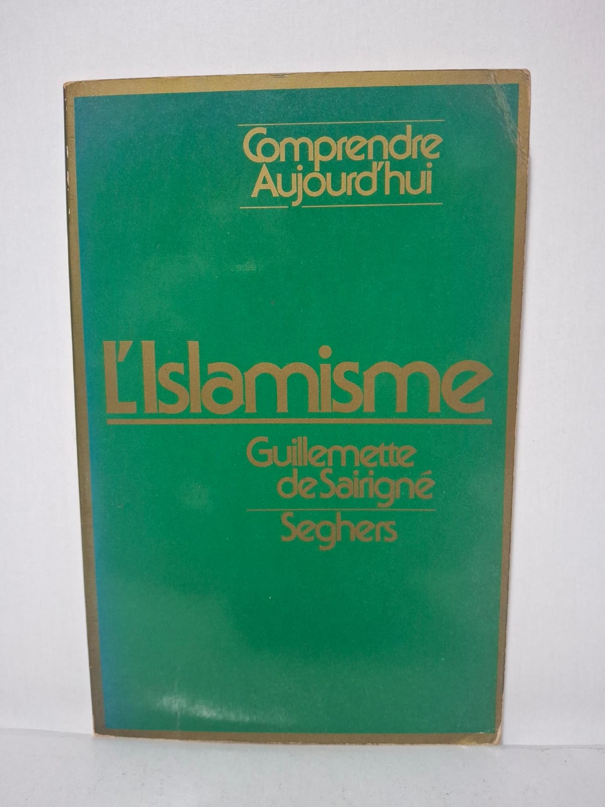L’Islamisme Guillemette de Sairigné L’auteure explique les croyances, les pratiques et l’histoire de l’islam. Elle répond aux principales questions que se posent les lecteurs sur cette religion. Le livre met en lumière les valeurs spirituelles et culturelles de l’islam. Il constitue un guide d’initiation destiné à favoriser une meilleure compréhension du monde musulman.