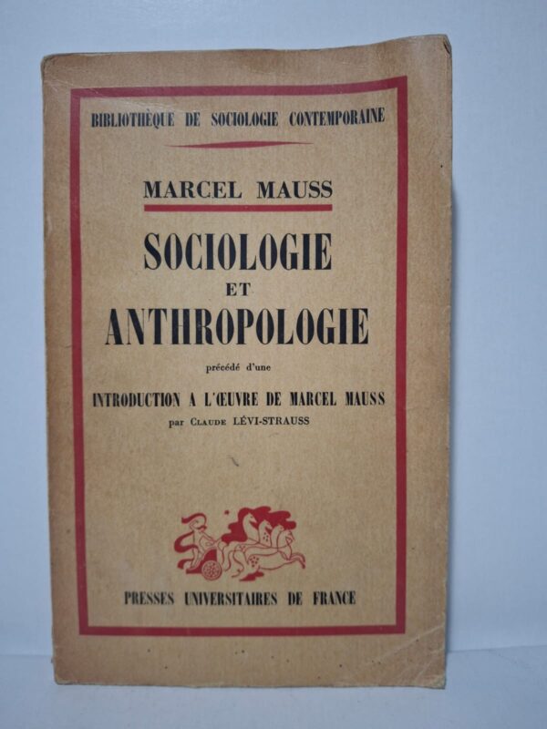 Sociologie et Anthropologie-Marcel Mauss