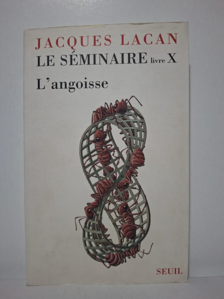 Le Séminaire, livre X : L'angoisse - Jacques Lacan (texte établi par Jacques-Alain Miller)