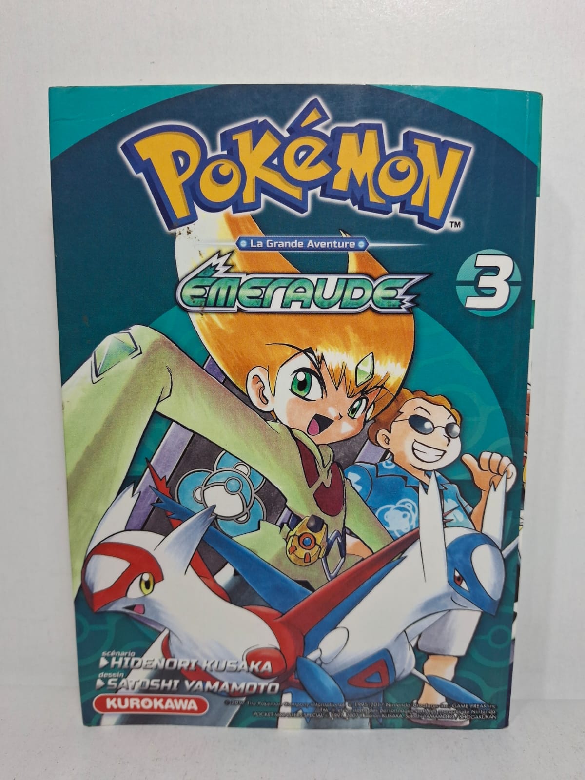 Pokémon La Grande Aventure : Émeraude (Tome 3) - Hidenori Kusaka et Satoshi Yamamoto Pokémon La Grande Aventure : Émeraude (Tome 3) - Hidenori Kusaka et Satoshi Yamamoto