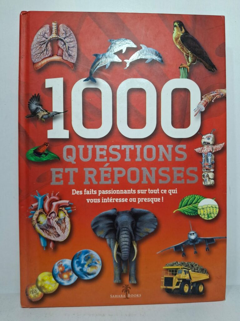 1000 questions et réponses - Collectif (Éditions Sahara Books)