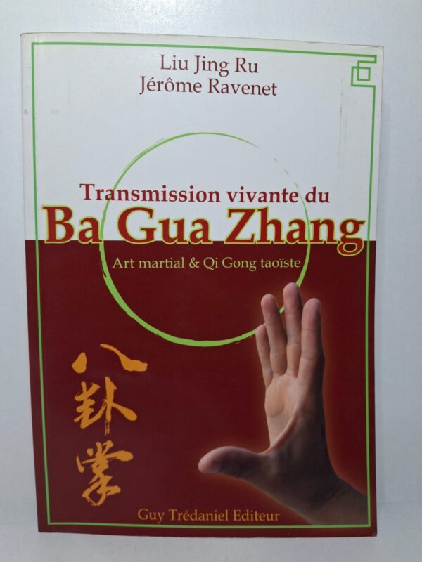 Dans ce livre, Liu Jing Ru et Jérôme Ravenet exposent les principes fondamentaux du Ba Gua Zhang, un art martial fondé sur les déplacements circulaires, la souplesse et la transformation constante du mouvement. Les auteurs expliquent les techniques de base, les applications martiales et les exercices énergétiques issus de la tradition taoïste. L'ouvrage met en lumière les liens entre le développement de l'énergie interne, la santé et l'efficacité au combat. Il constitue à la fois un guide pratique et une transmission fidèle d'un héritage martial chinois ancestral.