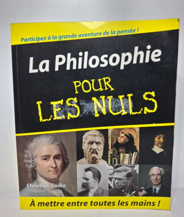 Christian Godin présente les principaux courants, concepts et philosophes qui ont marqué l’histoire de la pensée. Le livre explique de façon claire les grandes questions sur la vérité, la liberté, la morale et la connaissance. Il retrace l’évolution de la philosophie de l’Antiquité jusqu’à l’époque contemporaine. Destiné au grand public, il rend la philosophie compréhensible et intéressante pour tous les lecteurs.