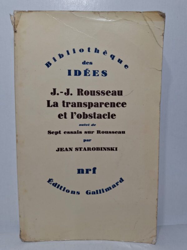 Jean Starobinski étudie la quête de transparence et d’authenticité qui caractérise la pensée de Rousseau. Il montre comment cette aspiration se heurte aux obstacles sociaux, psychologiques et historiques. L’auteur éclaire les contradictions et les richesses de l’œuvre rousseauiste à partir d’une analyse approfondie. Les essais réunis dans ce livre constituent une référence majeure pour comprendre Rousseau et son influence intellectuelle.