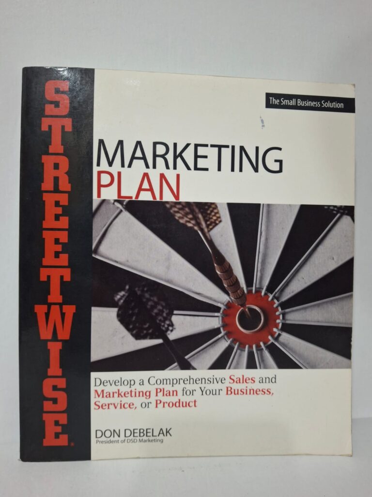 Don Debelak explains how to develop a comprehensive marketing strategy to reach target customers and increase sales. The book covers market research, competitive analysis, pricing, promotion, and distribution methods. It offers step-by-step advice, examples, and tools for building a realistic and actionable marketing plan. The guide is especially useful for entrepreneurs and small business owners seeking growth and market success.