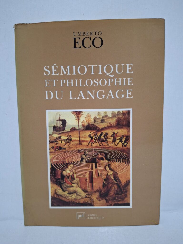 Sémiotique et philosophie du langage - Umberto Eco