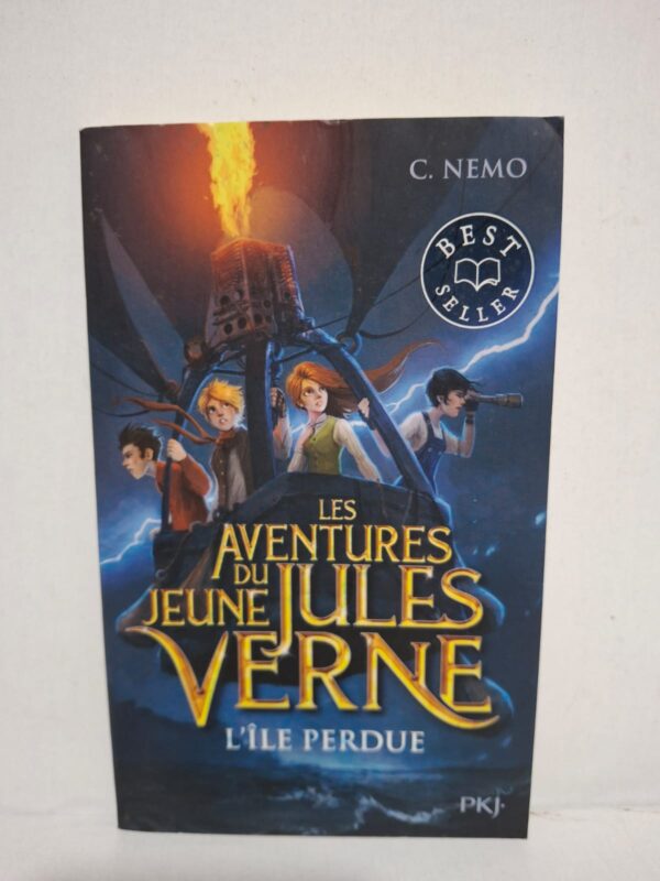 Les Aventures du jeune Jules Verne, Tome 5 : L'Île perdue - C. Nemo