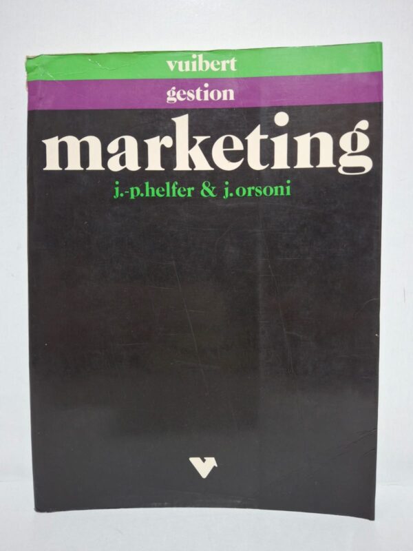 Les auteurs expliquent les concepts essentiels du marketing et son rôle dans l’entreprise. Ils décrivent les méthodes d’analyse du marché et du comportement des consommateurs. L’ouvrage présente les stratégies de produit, de prix, de distribution et de communication. Il montre comment le marketing aide les entreprises à satisfaire les besoins des clients et à atteindre leurs objectifs.