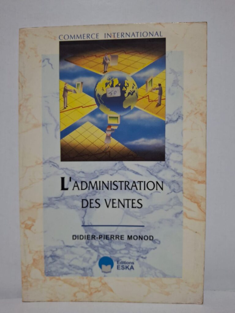 L’auteur explique le rôle de l’administration des ventes dans le développement commercial. Il décrit les procédures de gestion des commandes, de la facturation et du suivi des clients. L’ouvrage met en avant l’importance de la coordination entre les services commerciaux et administratifs. Il montre comment une bonne administration des ventes améliore l’efficacité et la performance de l’entreprise.