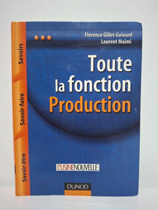 Le livre explique le rôle stratégique de la production dans la performance de l’entreprise. Il aborde l’organisation des processus, la planification, la gestion des stocks et l’amélioration continue de la qualité. Les auteurs présentent également les méthodes de pilotage des flux et d’optimisation des ressources industrielles. Grâce à une approche pratique, l’ouvrage constitue un guide complet pour les étudiants et les professionnels de la production.