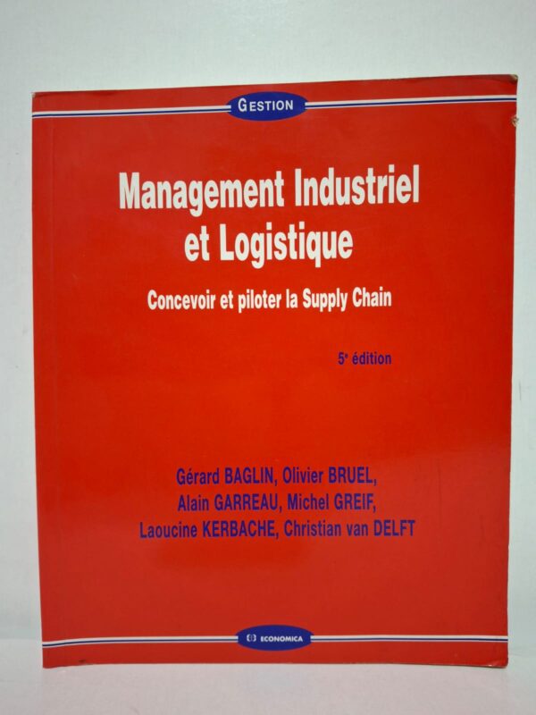Ce livre présente une approche complète du management de la Supply Chain dans les entreprises industrielles, commerciales et de services. Il couvre l'ensemble de la chaîne logistique, des achats à la distribution physique, en intégrant les décisions stratégiques, tactiques et opérationnelles. Les auteurs abordent également l'organisation, les systèmes d'information et le pilotage des performances. Destiné aux étudiants et aux professionnels, il constitue un guide pratique et méthodologique de la logistique moderne.