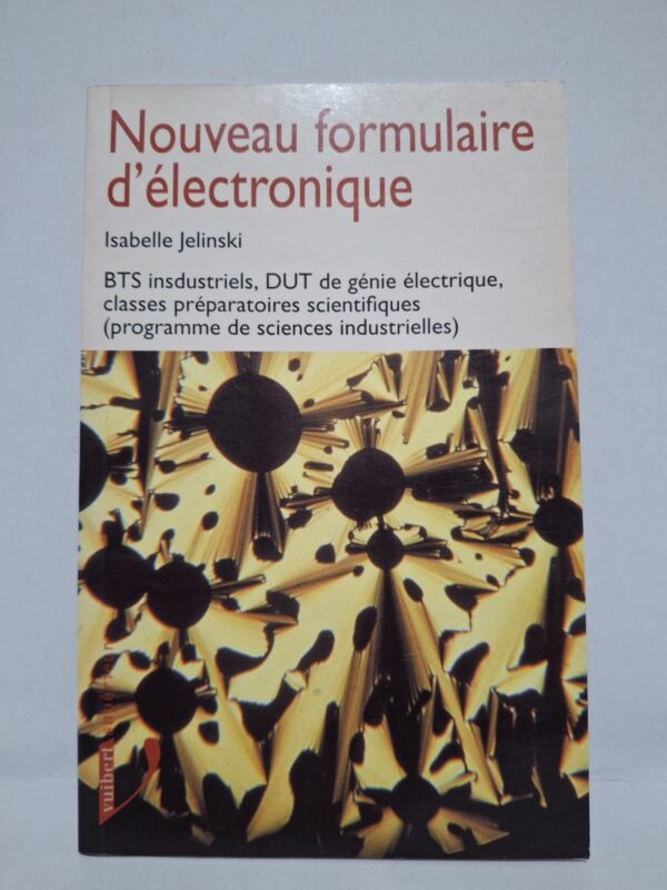 Nouveau formulaire d'électronique - Isabelle Jelinski