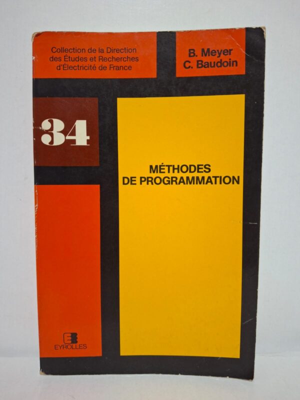 Méthodes de programmation - B. Meyer / C. Baudoin