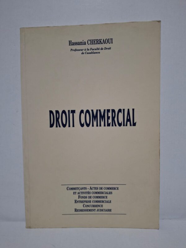Droit commercial - Hassania CHERKAOUI