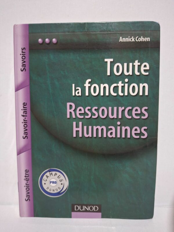 Toute la fonction Ressources Humaines - Annick Cohen