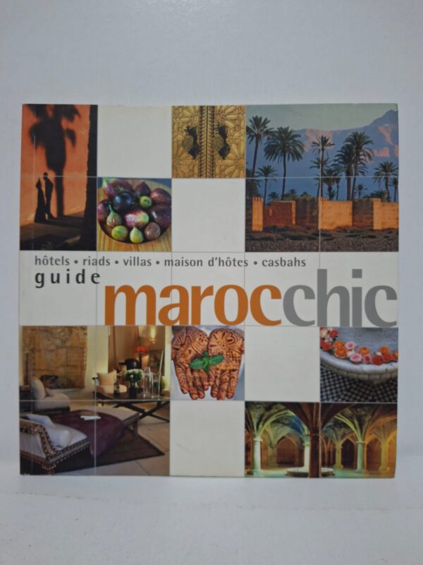 Cet ouvrage présente une sélection d’hôtels, riads, villas, maisons d’hôtes et kasbahs répartis à travers les différentes régions du Maroc. Il met en valeur l’architecture traditionnelle, le confort des établissements et la richesse de l’accueil marocain. Le guide propose des informations pratiques et des descriptions permettant aux voyageurs de choisir des lieux authentiques pour leur séjour. À travers ses photographies et ses recommandations, il invite à découvrir le Maroc sous l’angle du raffinement, du patrimoine et de l’hospitalité.