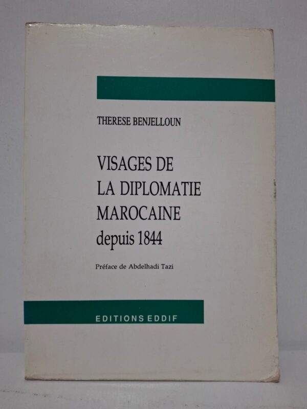 L’auteure présente les principaux acteurs de la diplomatie marocaine depuis 1844 et leur rôle dans les relations internationales du Royaume. L’ouvrage analyse les missions diplomatiques, les négociations et les événements qui ont façonné la politique extérieure du Maroc. Il met en lumière les parcours de diplomates, d’ambassadeurs et de représentants ayant contribué à défendre les intérêts nationaux. Cette étude offre un éclairage précieux sur l’histoire diplomatique du Maroc et son intégration progressive dans les affaires internationales.