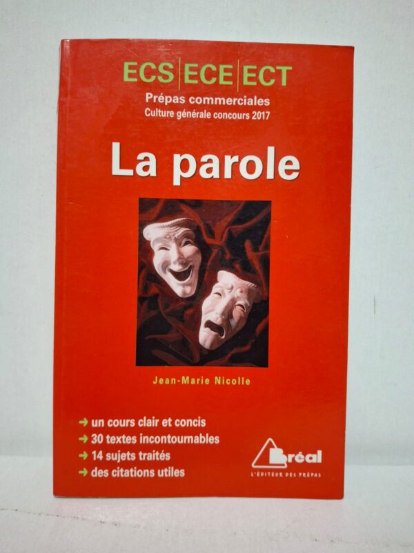 La parole - Jean-Marie Nicolle