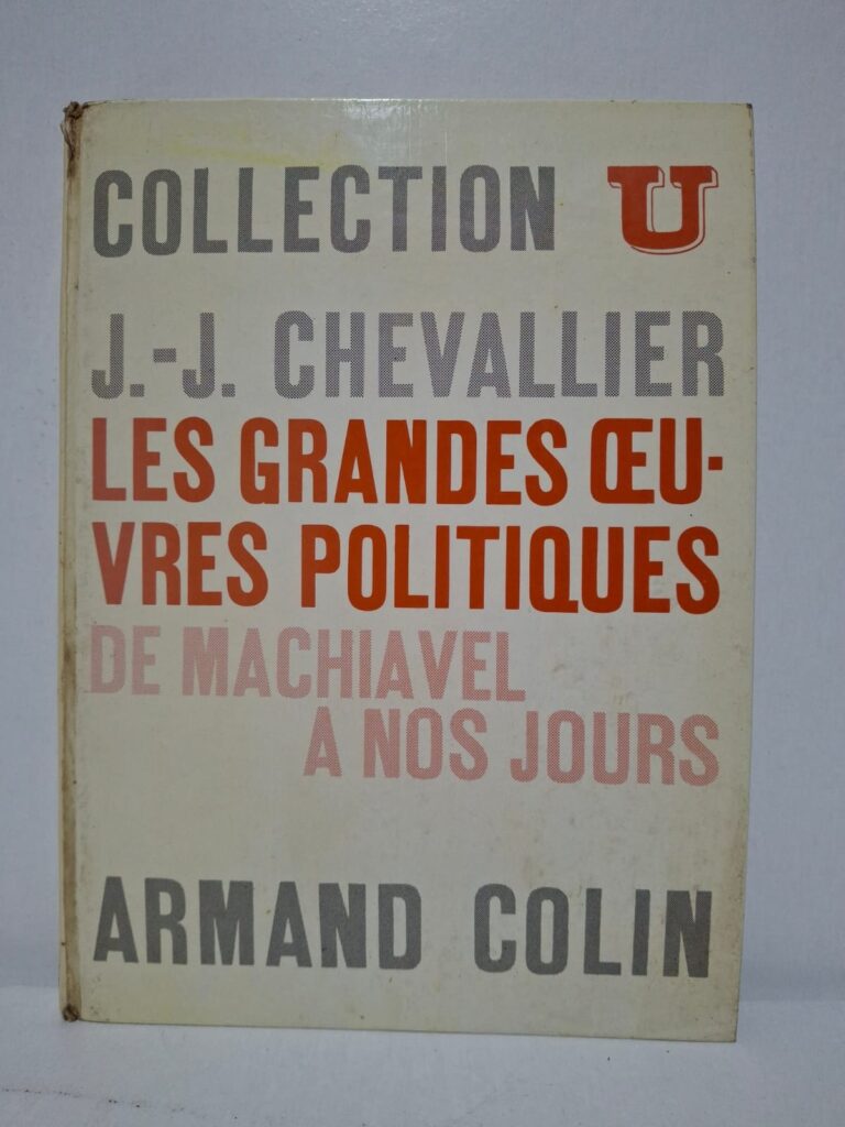 Ce livre présente les principales doctrines politiques développées depuis Machiavel jusqu’à l’époque contemporaine. Jean-Jacques Chevallier analyse les idées des grands penseurs qui ont marqué l’histoire politique et institutionnelle. L’ouvrage met en lumière l’influence de leurs théories sur l’organisation des États et des sociétés modernes. Il constitue une synthèse claire et pédagogique destinée aux étudiants, enseignants et passionnés de science politique.