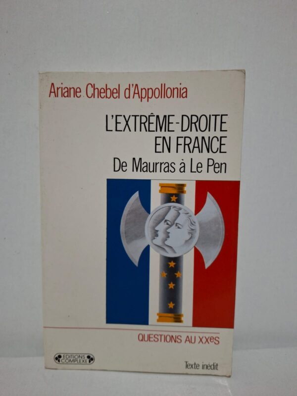Ariane Chebel d’Appollonia retrace l’histoire des mouvements d’extrême droite en France depuis les idées de Charles Maurras jusqu’à l’essor du Front national de Jean-Marie Le Pen. L’ouvrage analyse les fondements idéologiques, les discours nationalistes et les stratégies politiques de ces courants. Il met en lumière les transformations de l’extrême droite face aux mutations sociales, économiques et culturelles de la société française. Cette étude constitue une référence pour comprendre les origines, l’évolution et l’influence de l’extrême droite dans la vie politique française contemporaine.