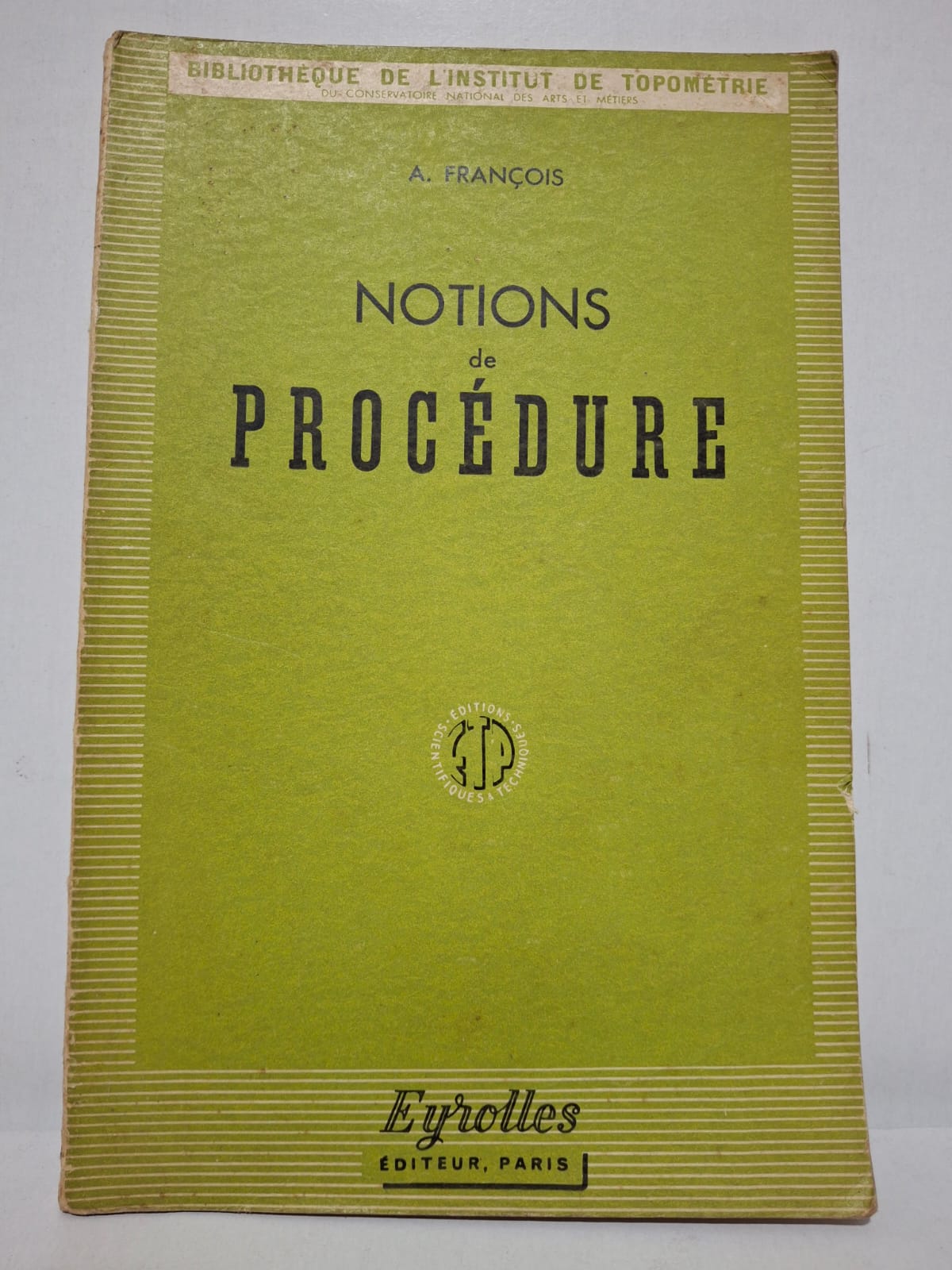 Notions de procédure - A. François Notions de procédure - A. François