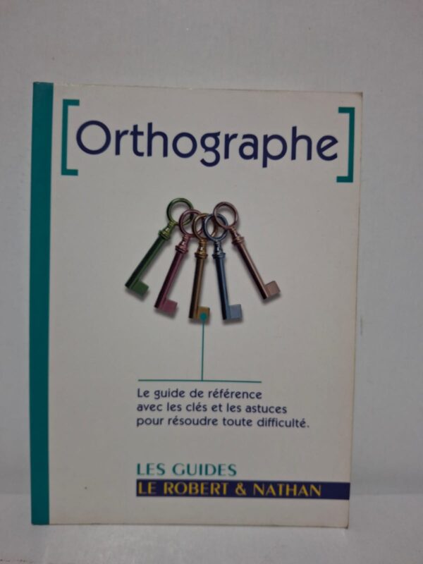 Cet ouvrage présente les règles essentielles de l’orthographe française de manière claire et accessible. Il fournit des astuces, des repères et des exemples pour éviter les erreurs les plus fréquentes. Les explications sont organisées sous forme de guide de référence rapide et efficace. Il s’adresse aux élèves, étudiants, enseignants et à toute personne souhaitant améliorer son expression écrite.