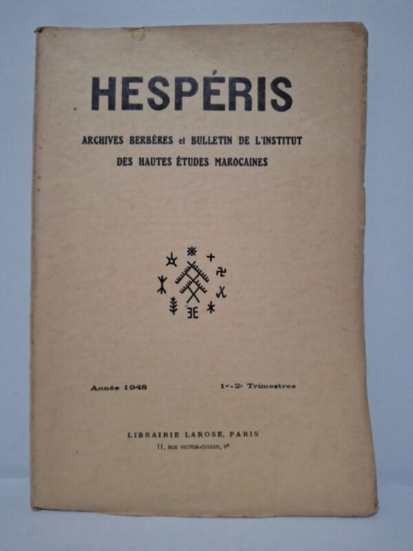 Cette publication rassemble des travaux de recherche portant sur l’histoire, l’ethnographie, la linguistique et l’archéologie du Maroc. Elle constitue une source documentaire précieuse pour l’étude des populations berbères et de leur patrimoine culturel. Les articles sont rédigés par des spécialistes et s’appuient sur des enquêtes et des analyses scientifiques approfondies. La revue Hespéris demeure une référence majeure pour les chercheurs intéressés par l’histoire et les cultures marocaines.