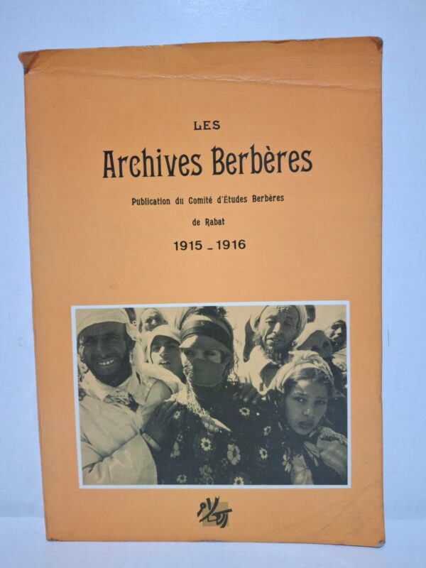 Cette publication rassemble des études, enquêtes et documents relatifs aux populations berbères du Maroc. Elle présente des recherches sur la langue, les coutumes, les traditions orales et l’organisation sociale des communautés amazighes. Les articles constituent une source précieuse pour l’histoire, l’ethnographie et la linguistique du Maghreb. L’ouvrage demeure une référence incontournable pour les chercheurs intéressés par le patrimoine culturel berbère et l’histoire du Maroc.