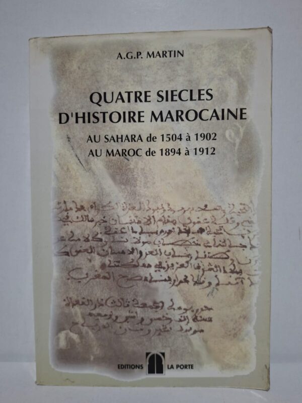 Cet ouvrage examine l’histoire du Sahara marocain de 1504 à 1902 ainsi que les événements majeurs du Maroc entre 1894 et 1912. L’auteur analyse les relations entre les tribus, les pouvoirs locaux et les influences étrangères dans la région. Le livre met en lumière les enjeux stratégiques et diplomatiques qui ont marqué la fin de l’époque précoloniale. Il constitue une source utile pour comprendre l’histoire du Maroc et du Sahara à travers des documents et témoignages d’époque.