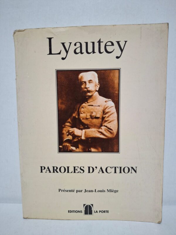 Cet ouvrage rassemble une sélection de textes dans lesquels Hubert Lyautey expose sa vision de l'administration, de la politique et du développement du Maroc durant le Protectorat français. Présenté par Jean-Louis Miège, il met en lumière les principes qui ont guidé son action et son approche du gouvernement. Le livre offre un témoignage direct sur une période marquante de l'histoire marocaine. Il constitue une source précieuse pour l'étude du Protectorat et de l'œuvre de Lyautey.
