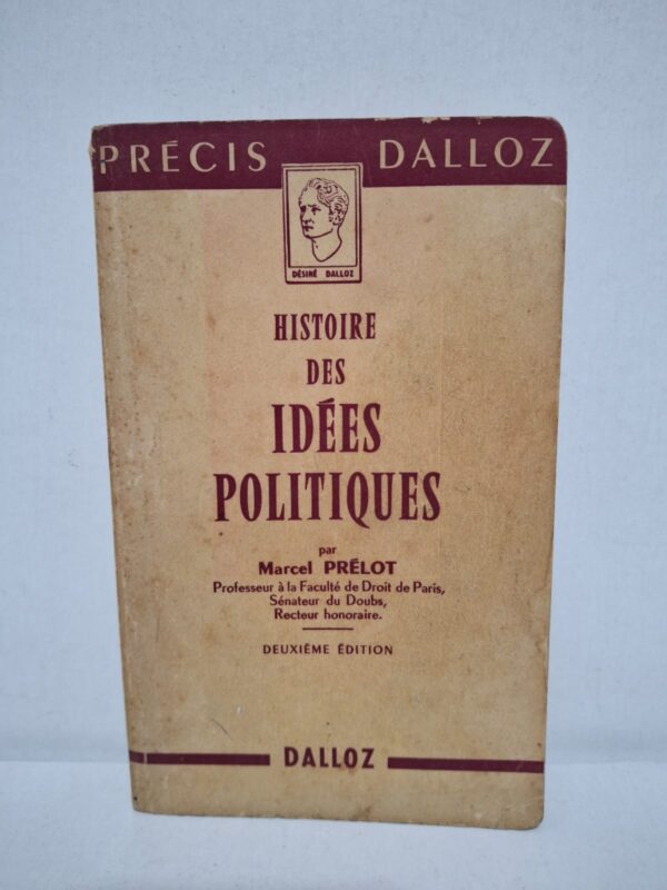 Marcel Prélot présente les grands courants de la pensée politique et leurs principaux représentants à travers les siècles. L'ouvrage analyse l'évolution des concepts de l'État, du pouvoir, de la liberté et de la démocratie. Il met en perspective les idées qui ont façonné les institutions et les régimes politiques modernes. Ce précis constitue une référence essentielle pour les étudiants, les juristes et les passionnés de science politique.