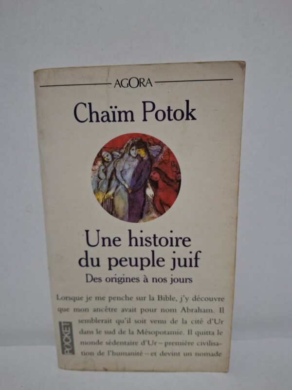 Chaïm Potok raconte l'histoire du peuple juif depuis les patriarches bibliques jusqu'à l'époque contemporaine. Il s'appuie sur les sources historiques, archéologiques et religieuses pour expliquer les grandes étapes de cette histoire. L'ouvrage évoque les exils, les diasporas, les persécutions, les renaissances culturelles et la création de l'État d'Israël. Écrit dans un style clair et vivant, ce livre constitue une excellente introduction à l'histoire et à la culture juives.