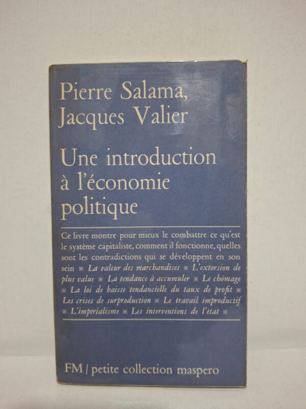 Pierre Salama et Jacques Valier expliquent les principaux mécanismes du système capitaliste en s'appuyant sur l'analyse de l'économie politique. Ils abordent des notions essentielles telles que la valeur, la plus-value, l'accumulation du capital, le chômage et les crises économiques. Les auteurs examinent également le rôle de l'État, l'impérialisme et les contradictions internes du mode de production capitaliste. Clair et pédagogique, cet ouvrage constitue une excellente introduction aux théories critiques de l'économie politique.