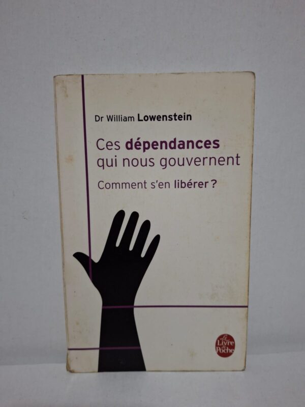 Le Dr William Lowenstein analyse les addictions, qu'elles soient liées aux substances ou aux comportements, en s'appuyant sur son expérience médicale. Il décrit les causes psychologiques, biologiques et sociales qui favorisent l'installation des dépendances. L'auteur présente des méthodes de prévention, d'accompagnement et de prise en charge pour aider les personnes concernées à se libérer de leurs addictions. Accessible et documenté, ce livre constitue un guide utile pour comprendre les dépendances et les moyens de les surmonter.