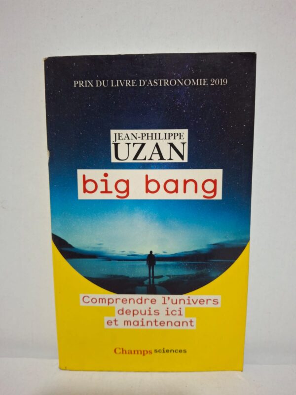 Jean-Philippe Uzan explique la théorie du Big Bang et retrace l'histoire de l'Univers depuis ses premiers instants jusqu'à son évolution actuelle. Il présente les principales découvertes de l'astrophysique et de la cosmologie en s'appuyant sur les observations scientifiques les plus récentes. L'auteur rend accessibles des notions complexes telles que l'expansion de l'Univers, la matière noire, l'énergie sombre et le rayonnement cosmique. Clair et pédagogique, cet ouvrage est une excellente introduction à la cosmologie contemporaine pour les passionnés de sciences et d'astronomie.