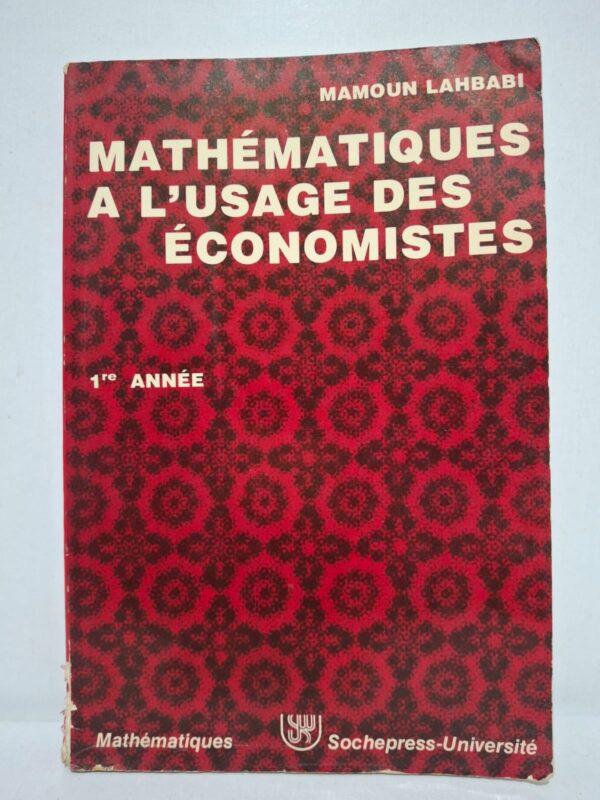 Cet ouvrage présente les notions fondamentales de mathématiques destinées aux étudiants en première année d’économie. Il aborde les fonctions, les équations, les systèmes, les matrices et les bases du calcul différentiel avec une approche progressive. De nombreux exemples et exercices illustrent les applications des mathématiques à l’analyse économique. Ce livre constitue un support pédagogique pour acquérir les méthodes quantitatives essentielles en sciences économiques.